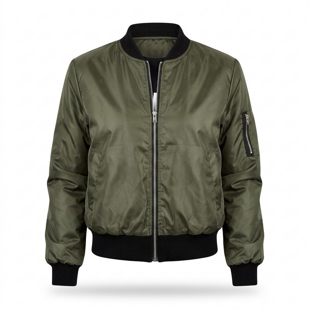 Lederjacken Outlet24 - Yahol | Gefüttert Reißverschluss Jacke Damen
