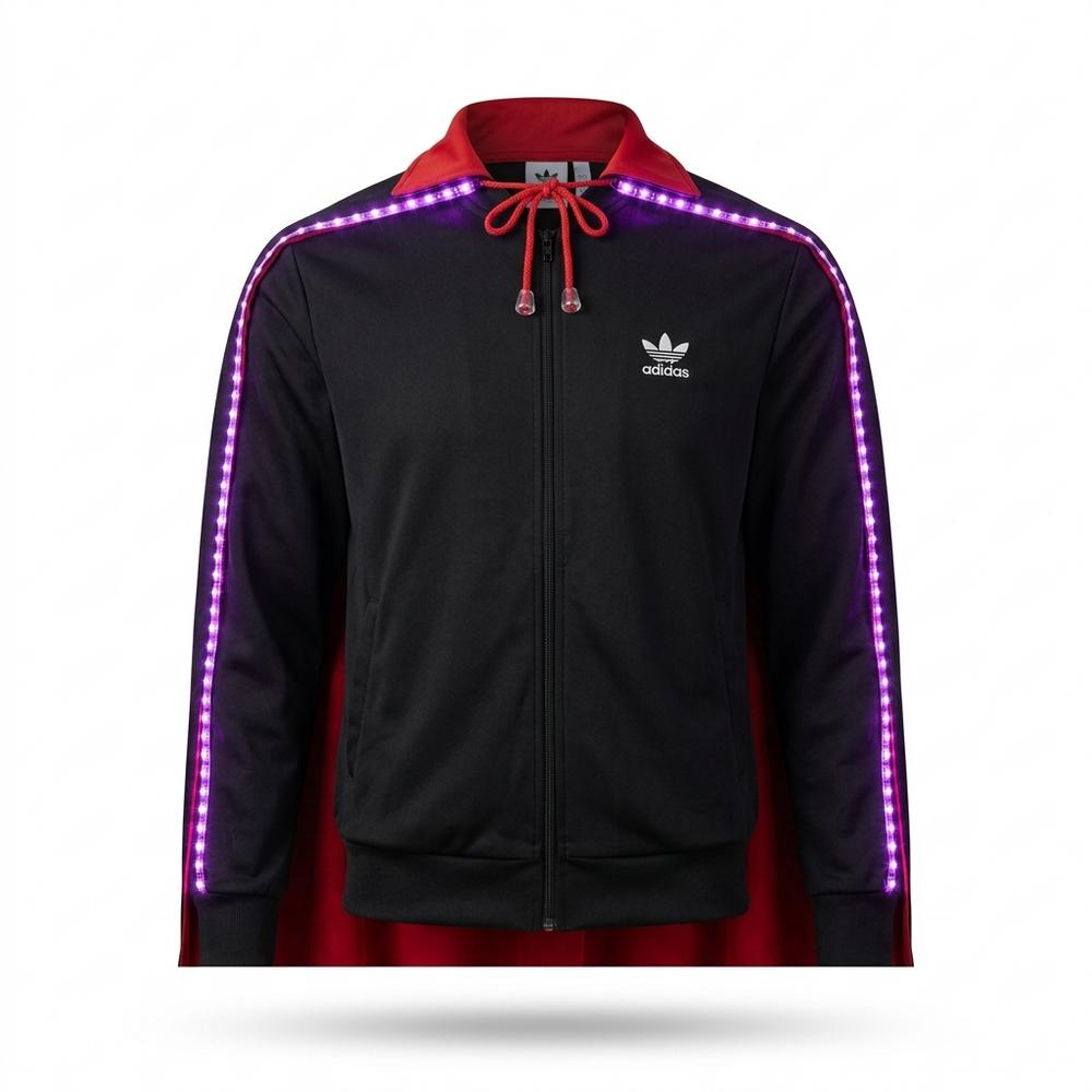Lederjacken Outlet24 - Vipan | Beleuchtet Langärmlig Jacke Unisex