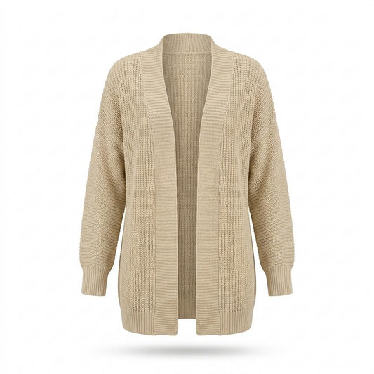 Lederjacken Outlet24 - Kevil | Grob Gestrickt Cardigan Damen