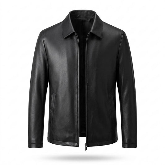 Lederjacken Outlet24 - Rirot | Klassisch Glatt Lederjacke Herren