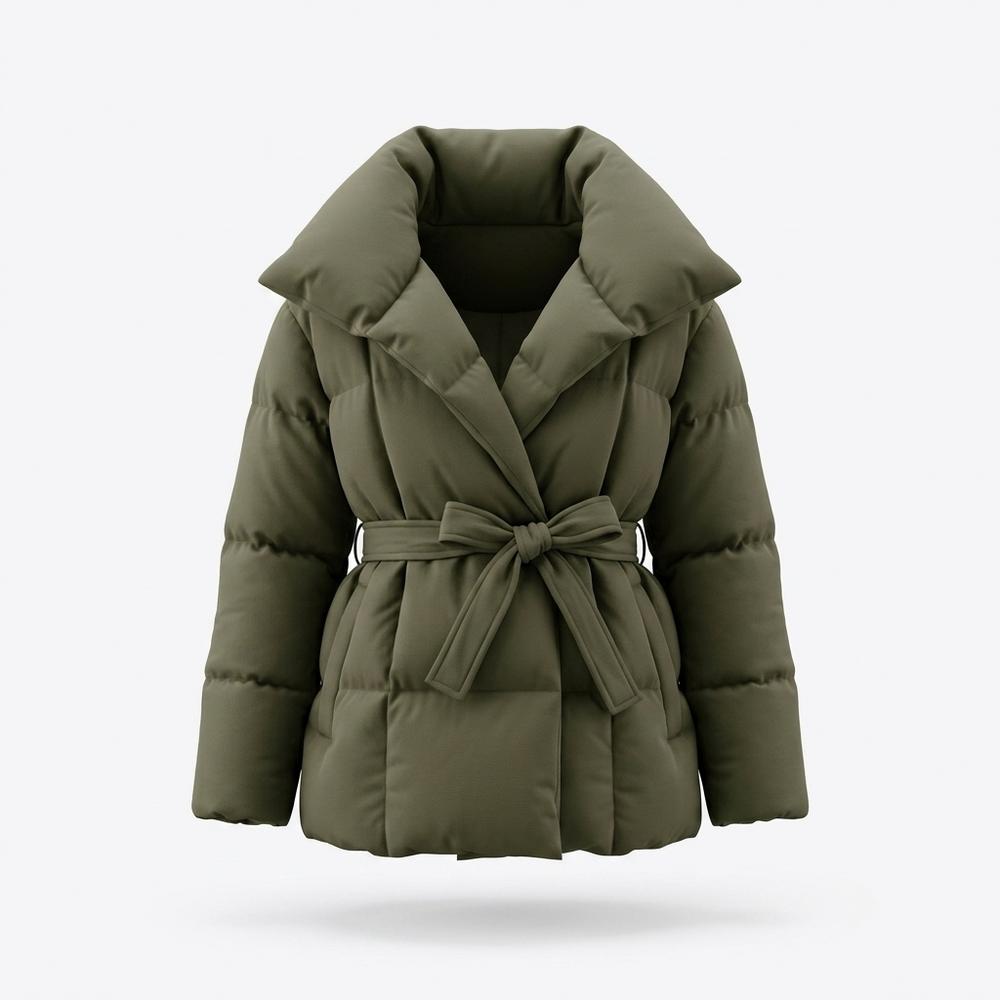 Lederjacken Outlet24 - Mivud | Wattiert Tailliert Jacke Damen