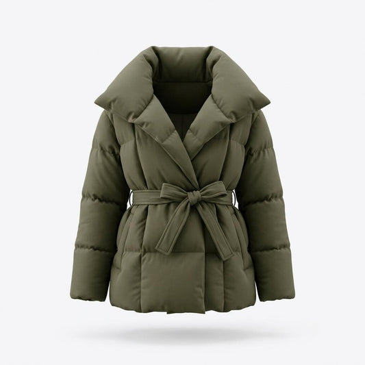 Lederjacken Outlet24 - Mivud | Wattiert Tailliert Jacke Damen