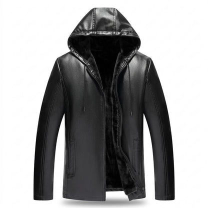 Lederjacken Outlet24 - Eipon | Gefüttert Wärmend Lederjacke Herren