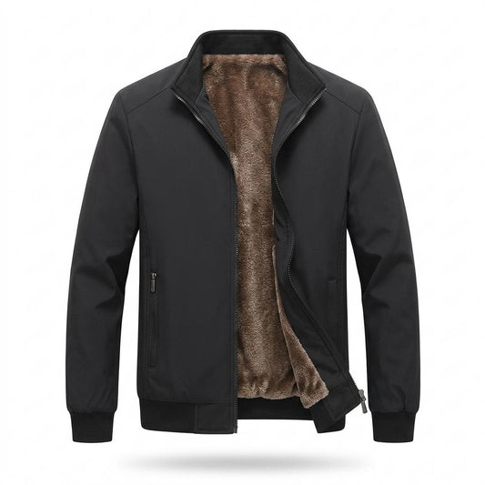 Lederjacken Outlet24 - Kefus | Gefüttert Langärmlig Jacke Herren