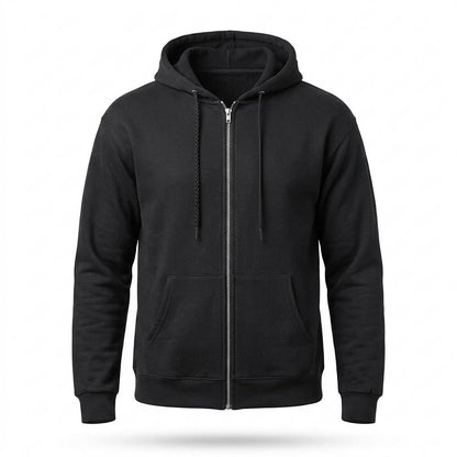 Lederjacken Outlet24 - Derik | Gefütterter Langärmliger Hoodie Herren