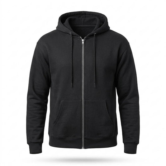 Lederjacken Outlet24 - Derik | Gefütterter Langärmliger Hoodie Herren