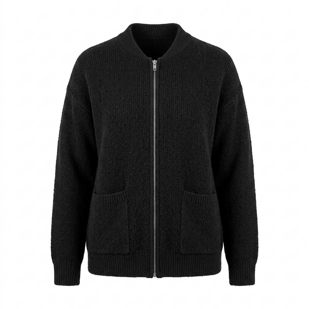 Lederjacken Outlet24 - Yiled | Grobgestrickt Offen Strickjacke Damen