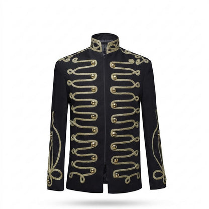 Lederjacken Outlet24 - Robut | Bestickt Tailliert Jacke Herren