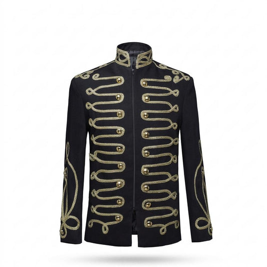 Lederjacken Outlet24 - Robut | Bestickt Tailliert Jacke Herren