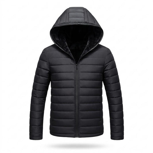 Lederjacken Outlet24 - Nabir | Gesteppte Gefütterte Jacke Herren