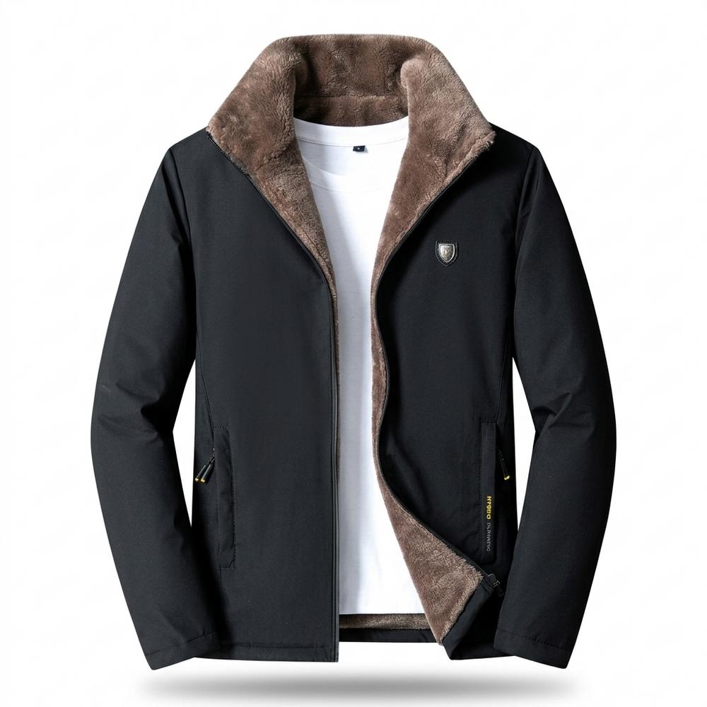 Lederjacken Outlet24 - Eakan | Gefüttert Warmhaltend Jacke Herren