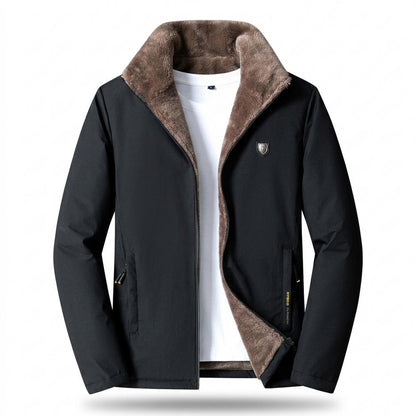 Lederjacken Outlet24 - Eakan | Gefüttert Warmhaltend Jacke Herren