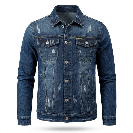 Lederjacken Outlet24 - Yasan | Gewaschen Geknöpft Jacke Herren