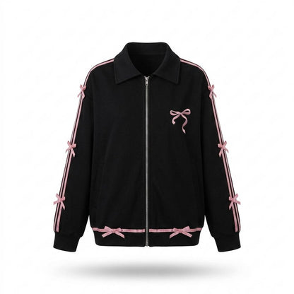 Lederjacken Outlet24 - Auman | Applizierte Langärmlige Jacke Damen