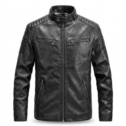 Lederjacken Outlet24 - Varel | Gesteppt Gefüttert Lederjacke Herren