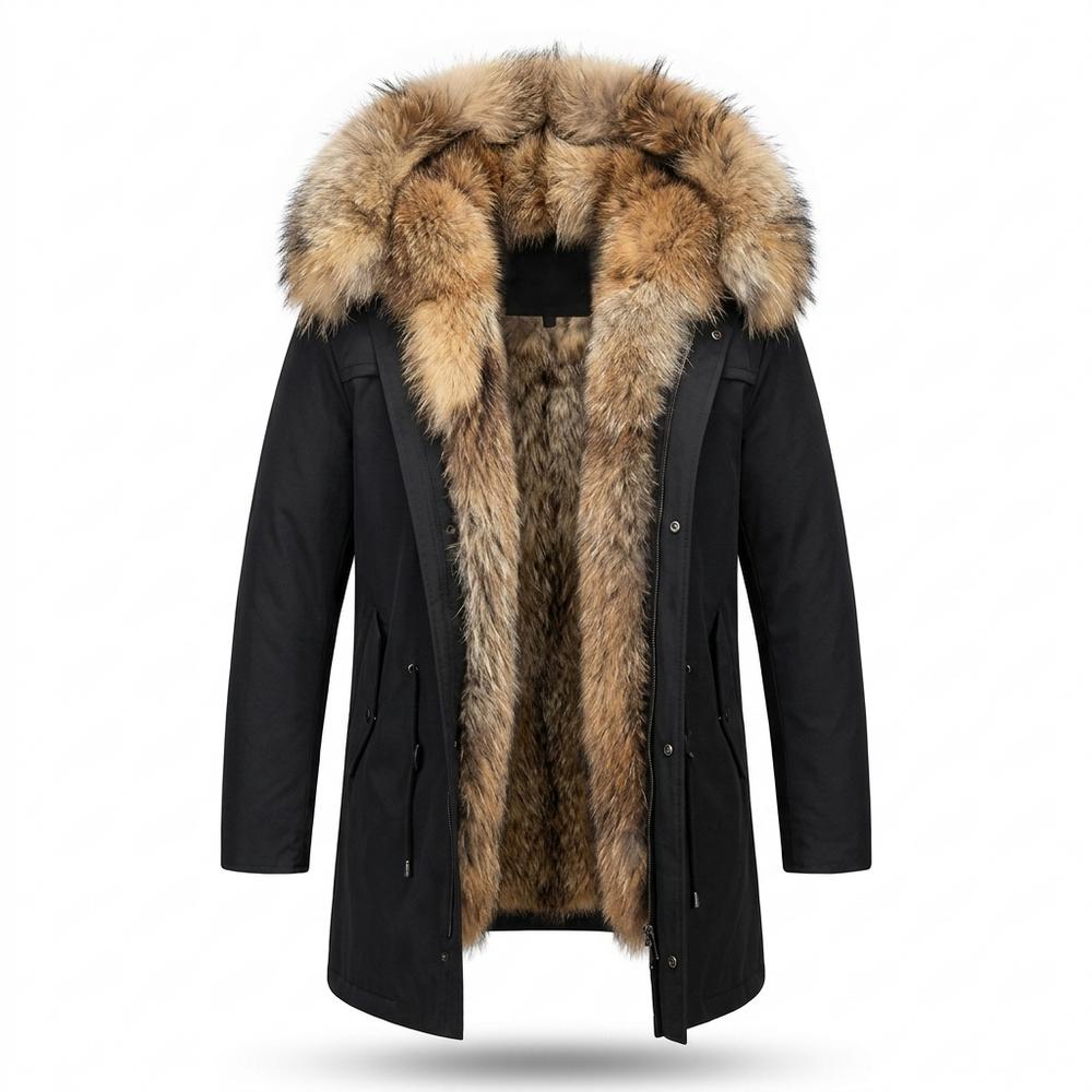 Lederjacken Outlet24 - Citir | Warmer Gefütterter Mantel Herren