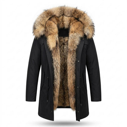 Lederjacken Outlet24 - Citir | Warmer Gefütterter Mantel Herren