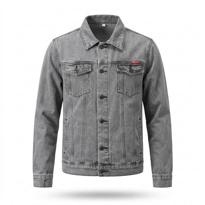 Lederjacken Outlet24 - Sebun | Gewaschene Jeans Jacke Herren