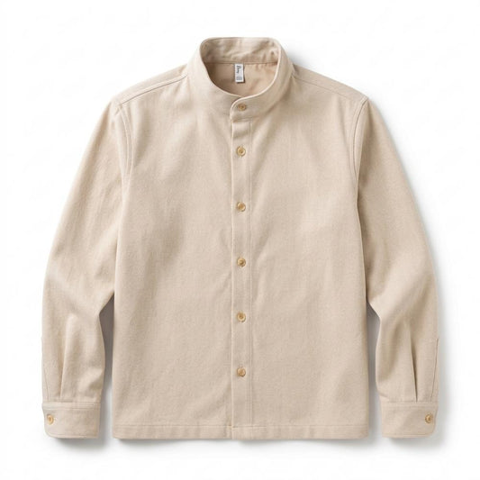 Lederjacken Outlet24 - Tegad | Langärmliges Twill Hemd Herren
