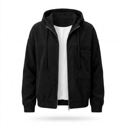 Lederjacken Outlet24 - Letov | Kapuzen Cord Jacke Damen