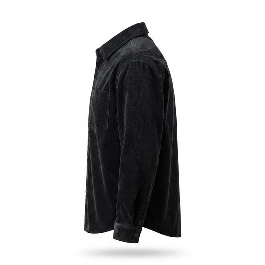 Lederjacken Outlet24 - Mulom | Langärmliges Cord Hemd Herren