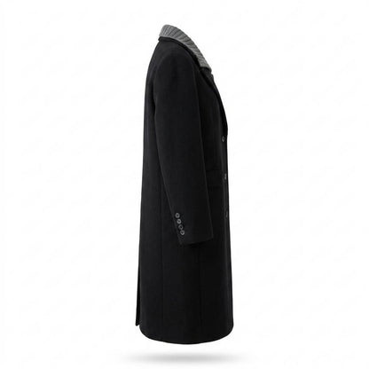 Lederjacken Outlet24 - Napen | Einreihiger Woll Mantel Damen