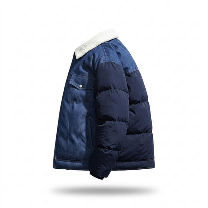 Lederjacken Outlet24 - Liket | Gefüttert Zweifarbig Jacke Herren
