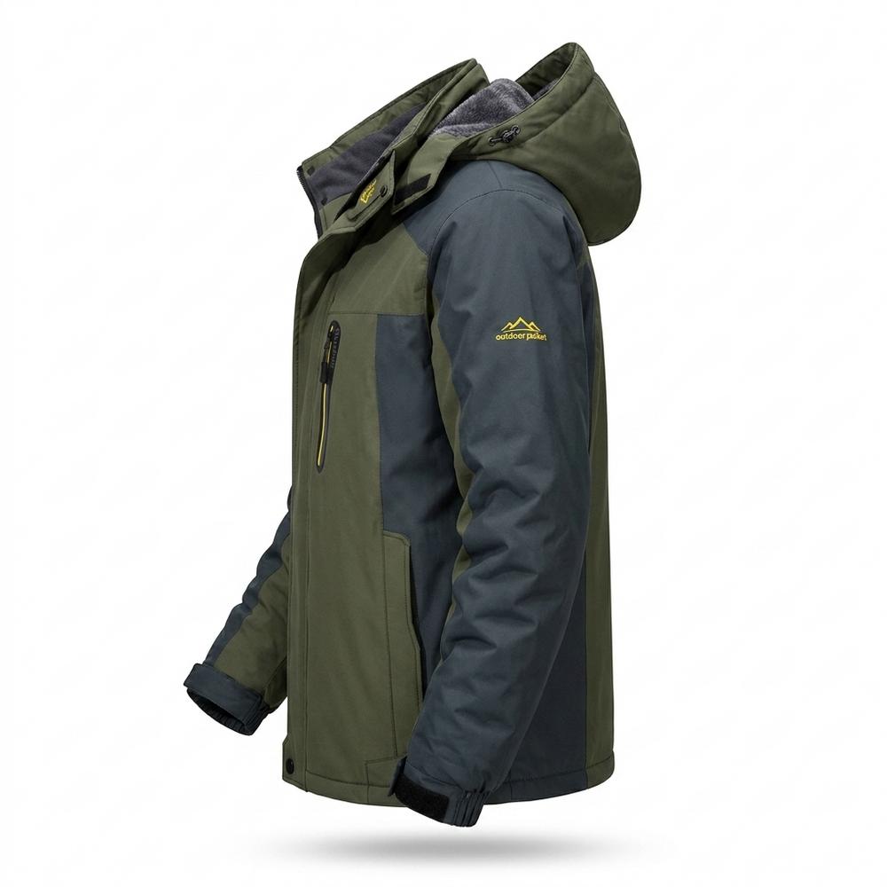 Lederjacken Outlet24 - Mehin | Gefüttert Funktional Jacke Herren
