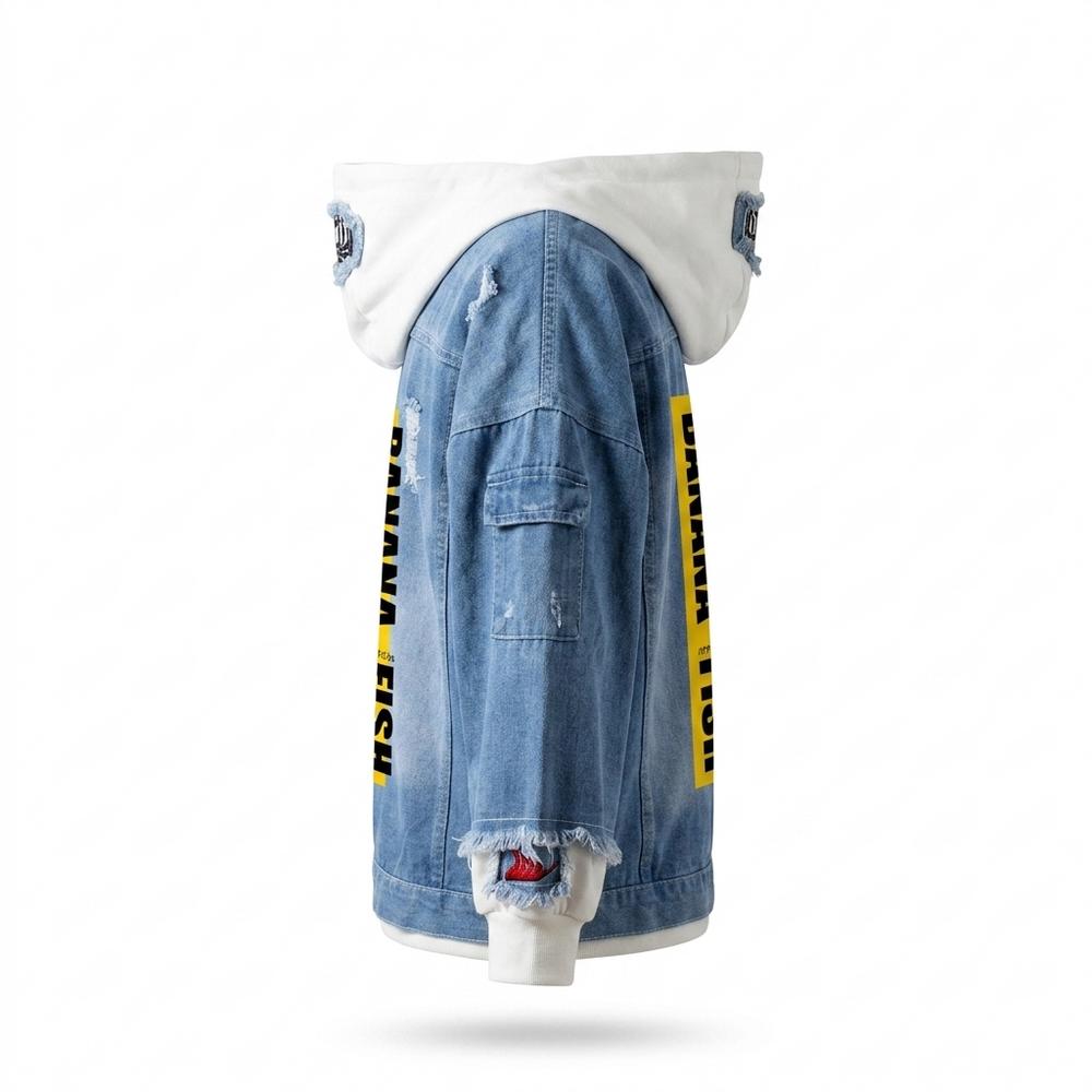 Lederjacken Outlet24 - Zemir | Used-Look Jeans Jacke Unisex