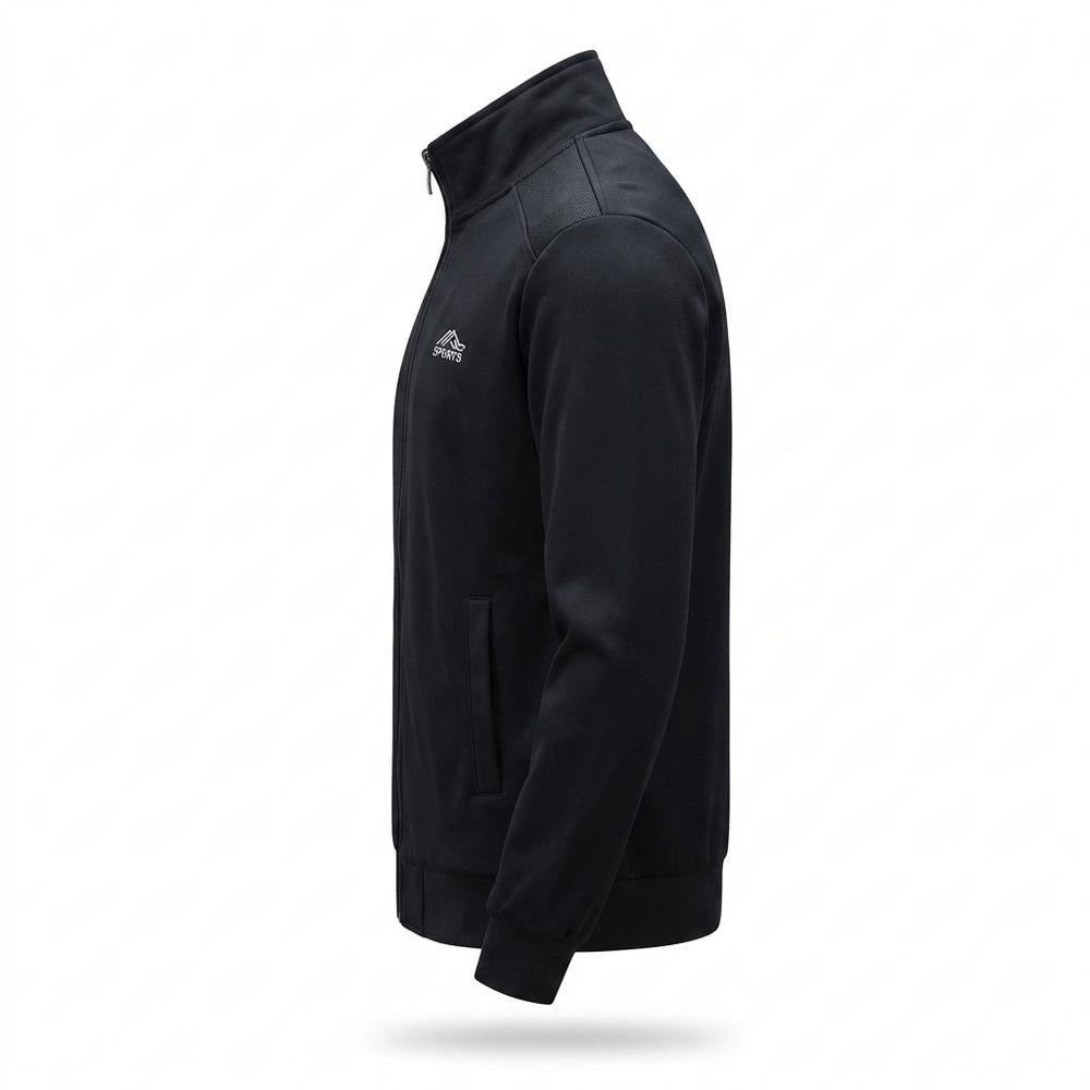 Lederjacken Outlet24 - Zehal | Stehkragen Fleece Jacke Herren