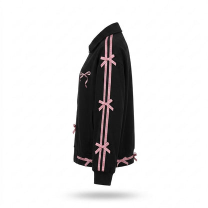 Lederjacken Outlet24 - Auman | Applizierte Langärmlige Jacke Damen