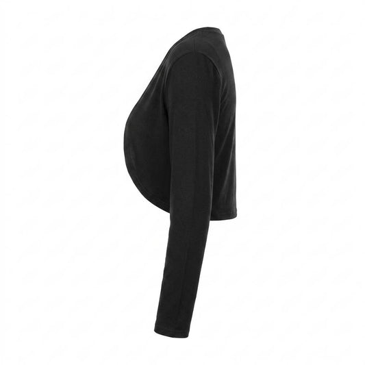 Lederjacken Outlet24 - Cekud | Kurzer Offener Cardigan Damen