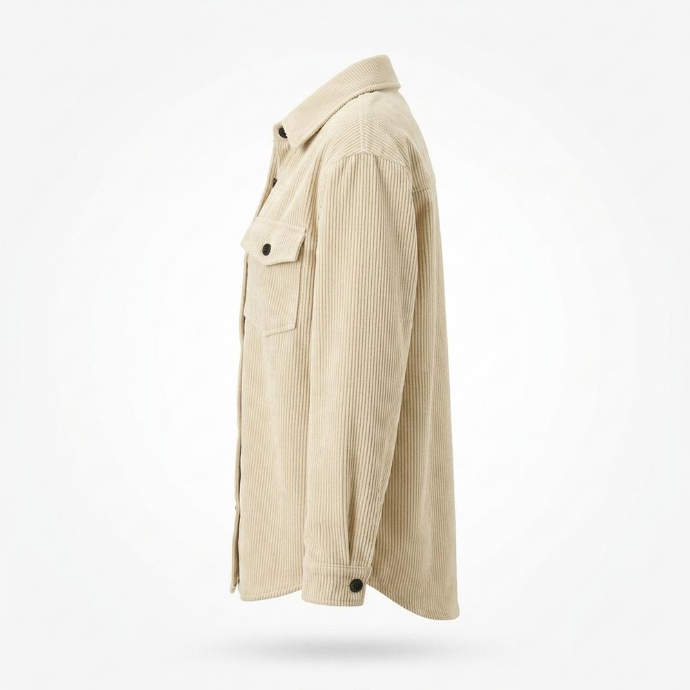 Lederjacken Outlet24 - Rabod | Geknöpfte Cord Jacke Damen