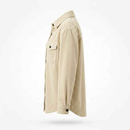 Lederjacken Outlet24 - Rabod | Geknöpfte Cord Jacke Damen