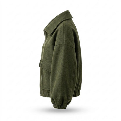 Lederjacken Outlet24 - Yiwol | Reißverschluss Kurz Geschnittene Jacke Damen
