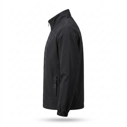 Lederjacken Outlet24 - Naved | Reißverschluss Stehkragen Jacke Herren