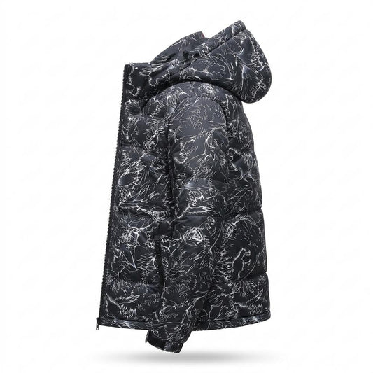Lederjacken Outlet24 - Vozul | Wattiert Gemustert Jacke Herren