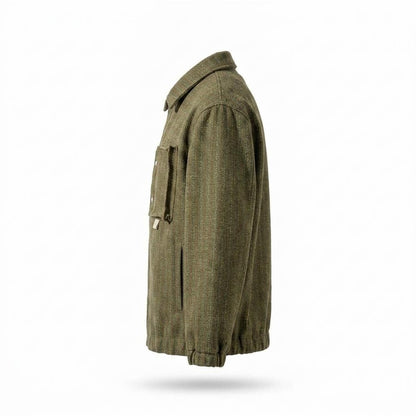 Lederjacken Outlet24 - Nohor | Strukturiert Gestreift Jacke Unisex