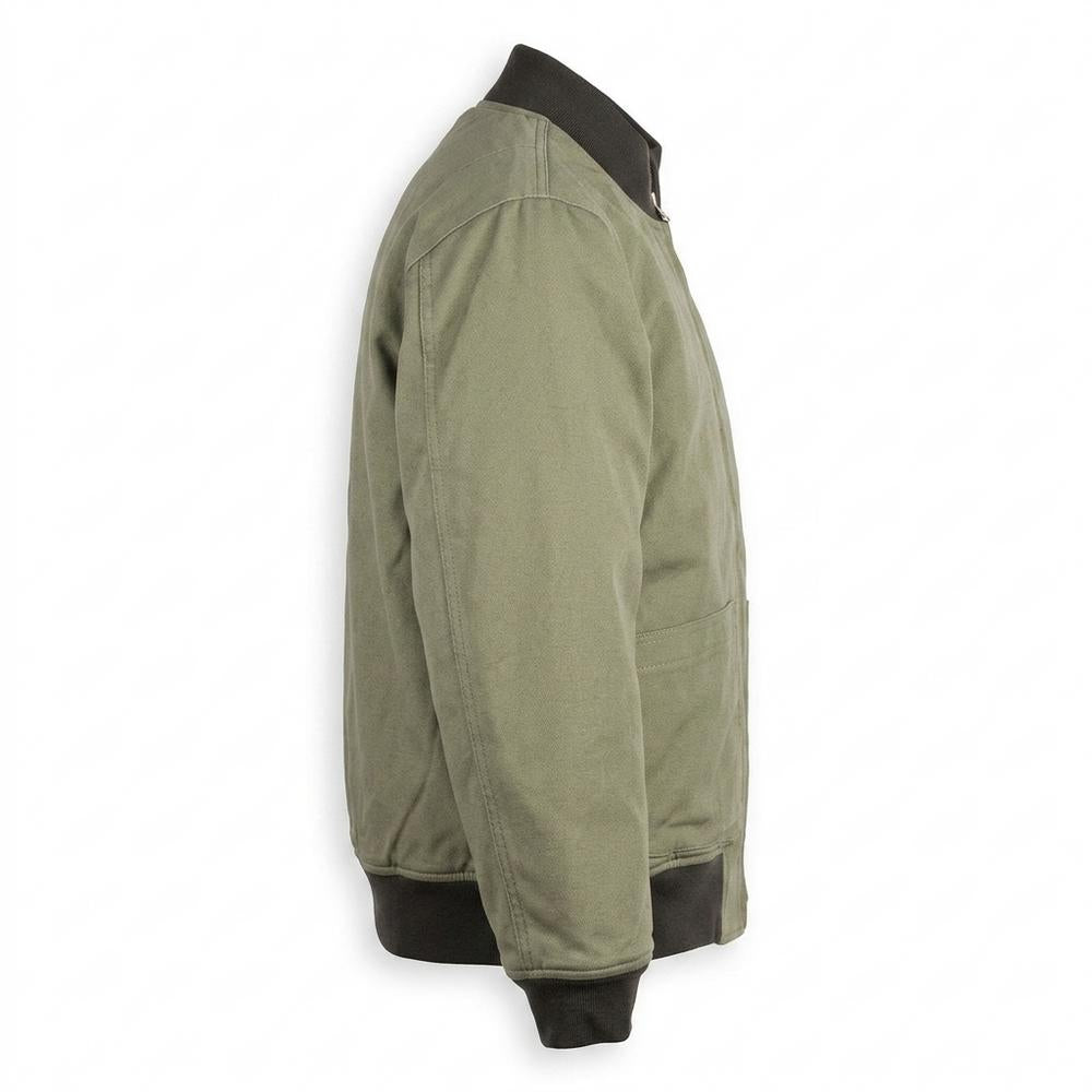 Lederjacken Outlet24 - Mumul | Reißverschluss Twill Jacke Herren