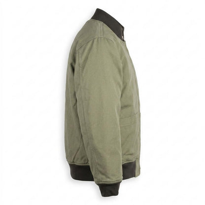 Lederjacken Outlet24 - Mumul | Reißverschluss Twill Jacke Herren