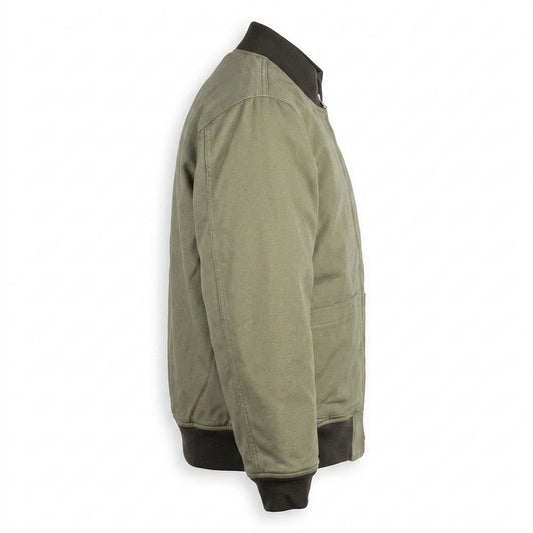 Lederjacken Outlet24 - Mumul | Reißverschluss Twill Jacke Herren