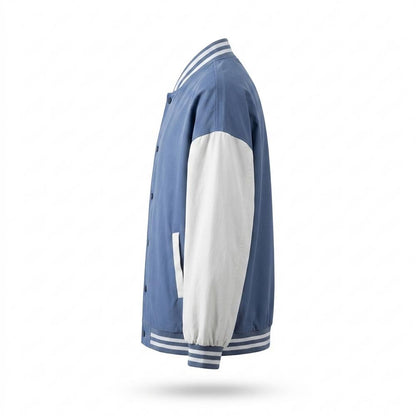 Lederjacken Outlet24 - Kavev | Zweifarbig Gestreift Jacke Unisex
