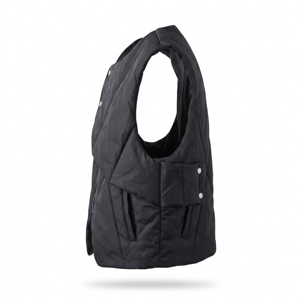 Lederjacken Outlet24 - Rifit | Gesteppt Asymmetrisch Weste Unisex