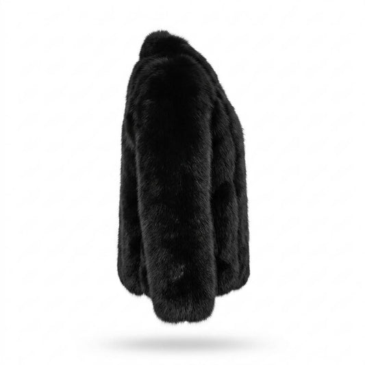Lederjacken Outlet24 - Nupak | Voluminös Flauschig Mantel Damen