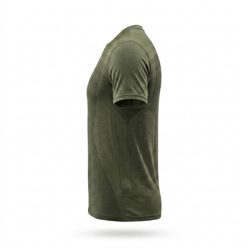 Lederjacken Outlet24 - Zewid | Kurzärmliges Strukturiertes Shirt Herren