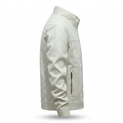 Lederjacken Outlet24 - Ceped | Gefüttert Strukturiert Lederjacke Herren