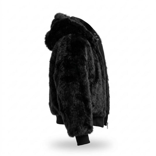 Lederjacken Outlet24 - Temar | Gefüttert Pelzig Jacke Unisex