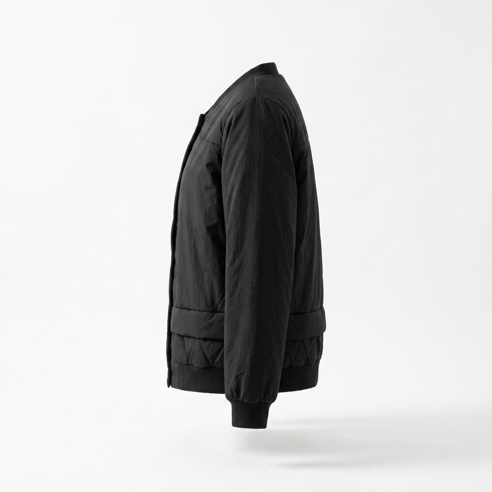 Lederjacken Outlet24 - Yufim | Gefüttert Kragenlos Jacke Damen