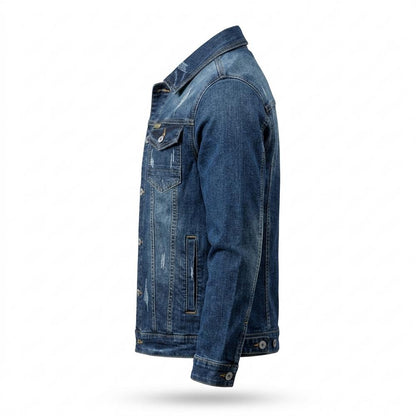 Lederjacken Outlet24 - Yasan | Gewaschen Geknöpft Jacke Herren