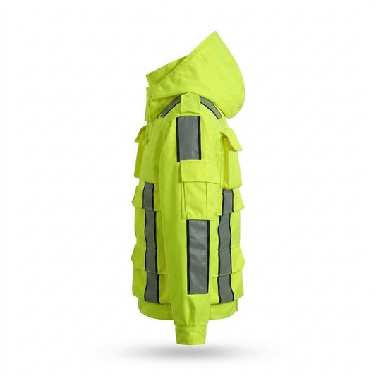 Lederjacken Outlet24 - Vasil | Funktionale Reflektierende Jacke Unisex